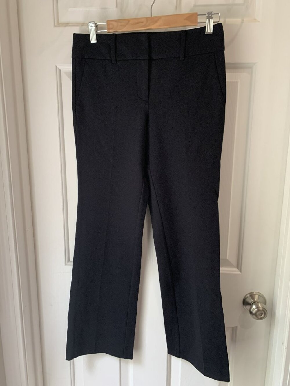 Ann Taylor Factory Black Dress Pant 4 petite NWT